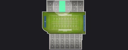 Seat view from Sideline