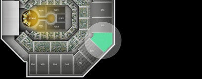 Seat view from Upper
