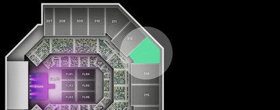 Seat view from Upper