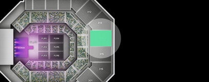 Seat view from Upper