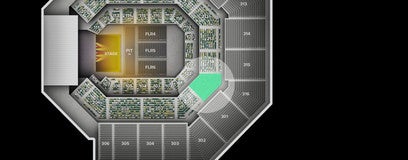 Seat view from Middle