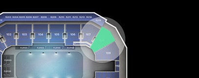 Seat view from Lower