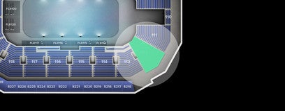 Seat view from Lower