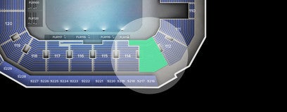 Seat view from Lower