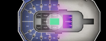 Seat view from Floor