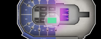 Seat view from Floor