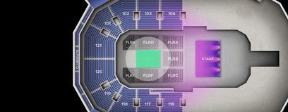 Seat view from Floor