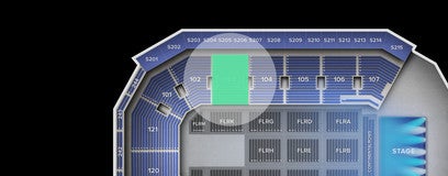 Seat view from Lower
