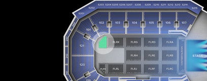 Seat view from FLRM