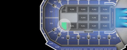 Seat view from FLRN