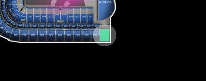 Seat view from Upper