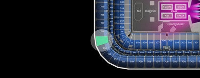 Seat view from Upper