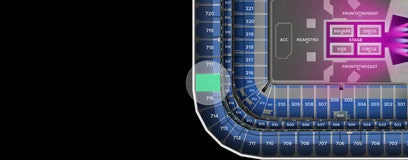 Seat view from Upper