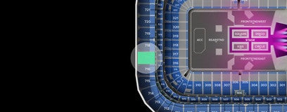 Seat view from Upper