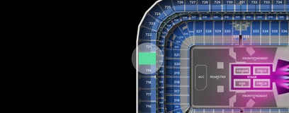 Seat view from Upper