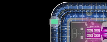 Seat view from Upper