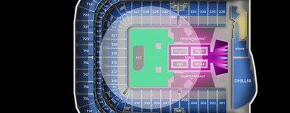 Seat view from Rear Standing