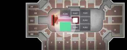 Seat view from Floor