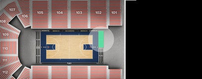 Seat view from Floor