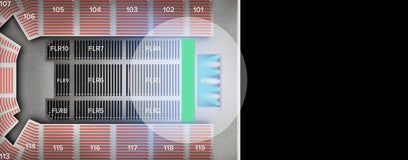 Seat view from Floor