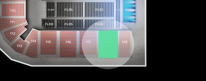 Seat view from Lower