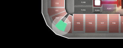 Seat view from Reserved