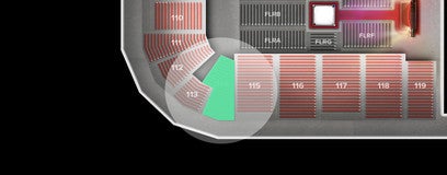 Seat view from Reserved