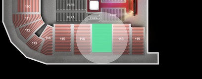Seat view from Reserved
