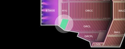 Seat view from Pit Left