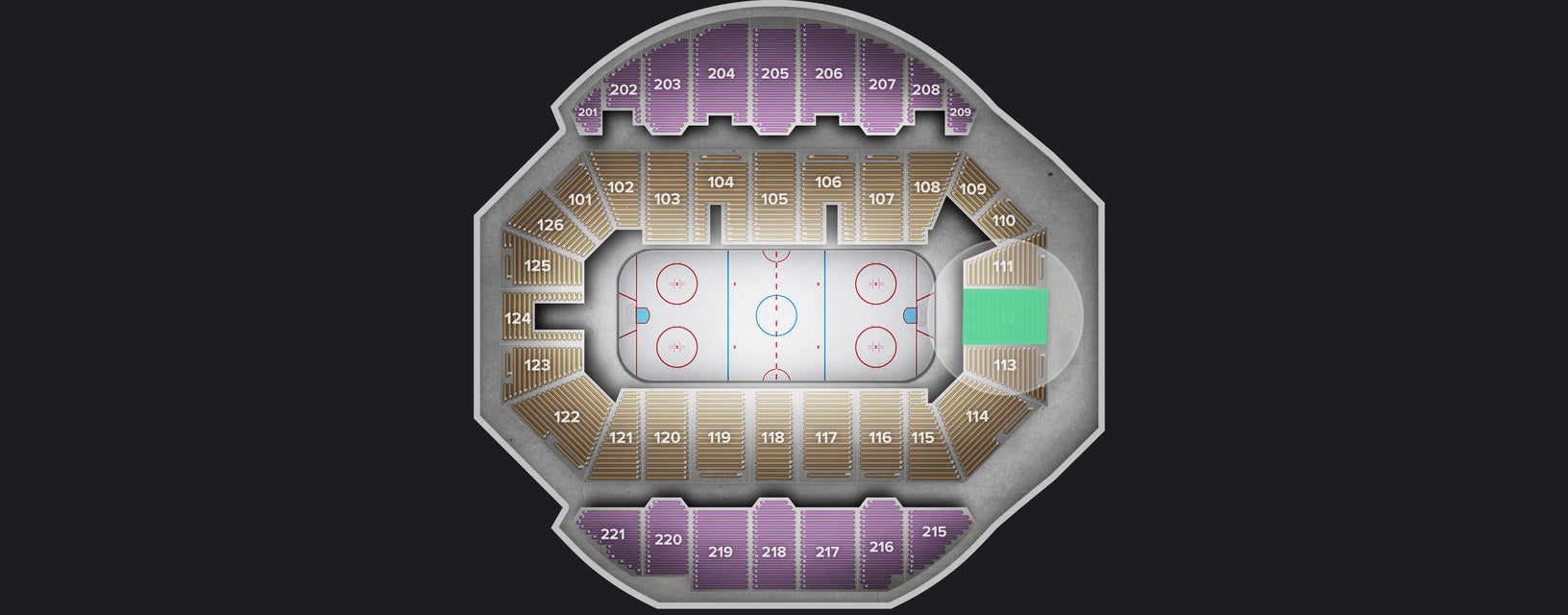Seat view from Lower