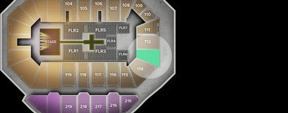 Seat view from Lower
