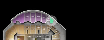 Seat view from Upper