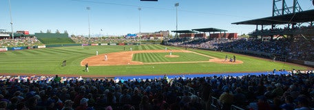 Seat view from Infield Reserved
