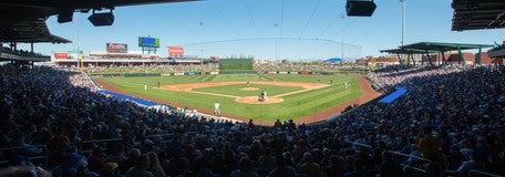 Seat view from Infield Reserved