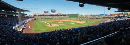 Seat view from Infield Reserved