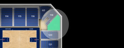 Seat view from Riser