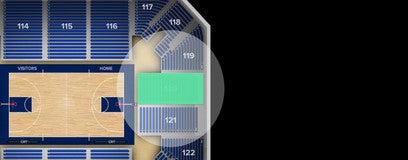 Seat view from Riser