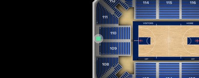 Seat view from General Admission