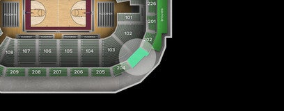 Seat view from Upper