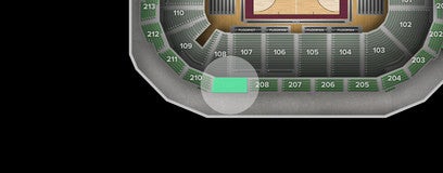 Seat view from Upper