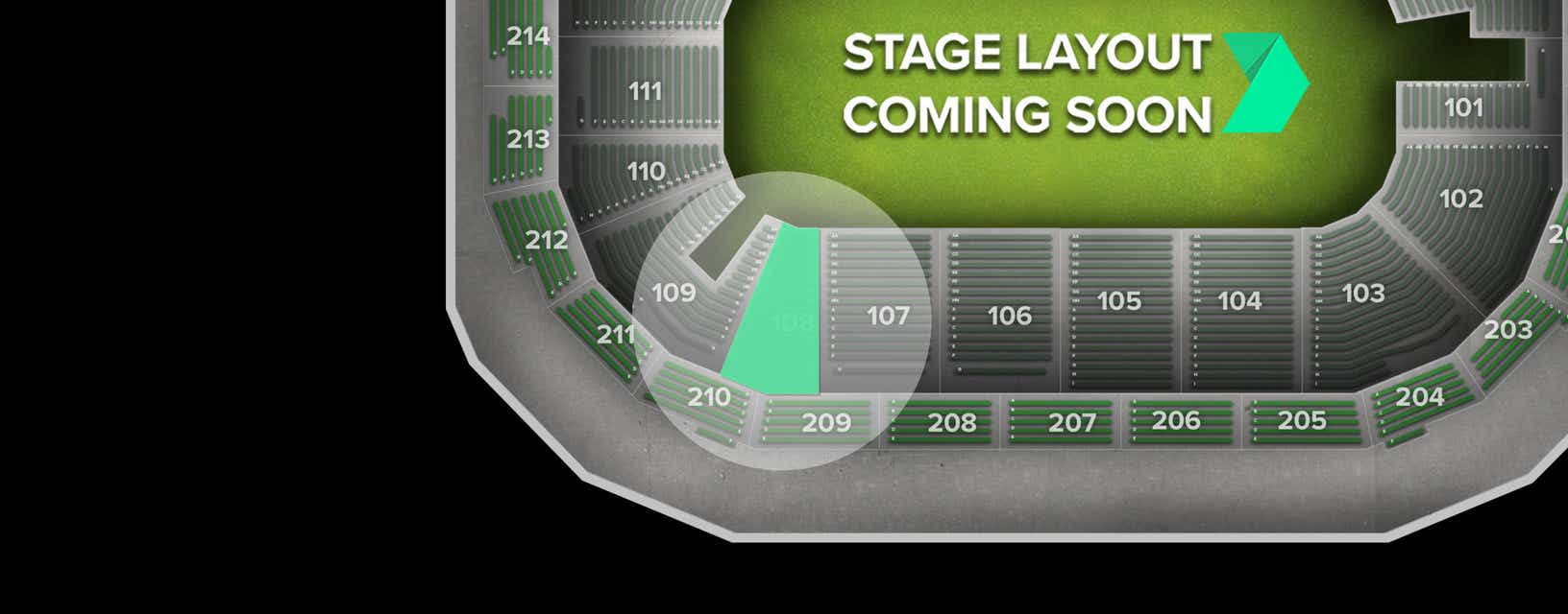 Seat view from Lower