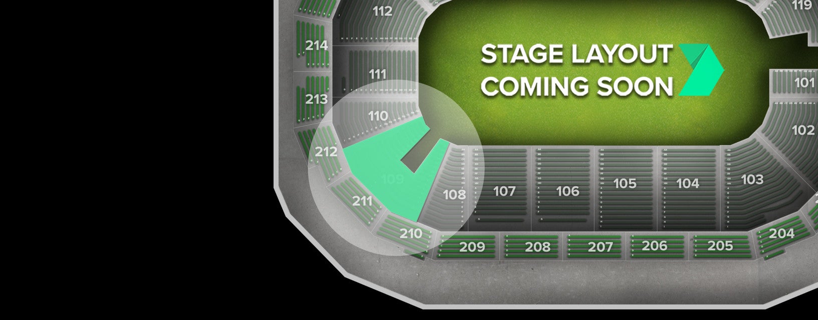 Seat view from Lower