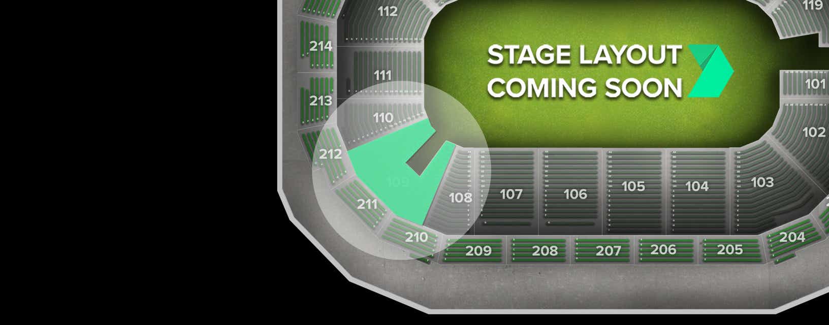 Seat view from Lower