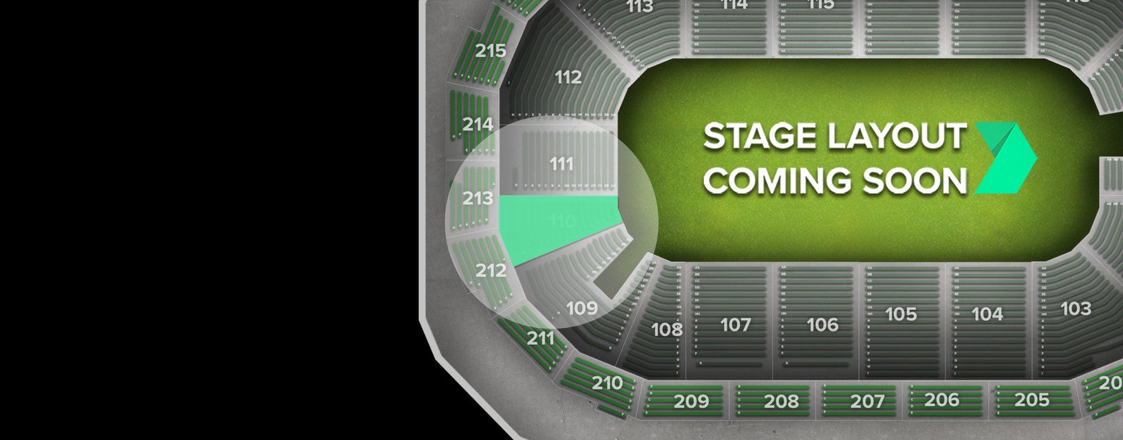 Seat view from Lower