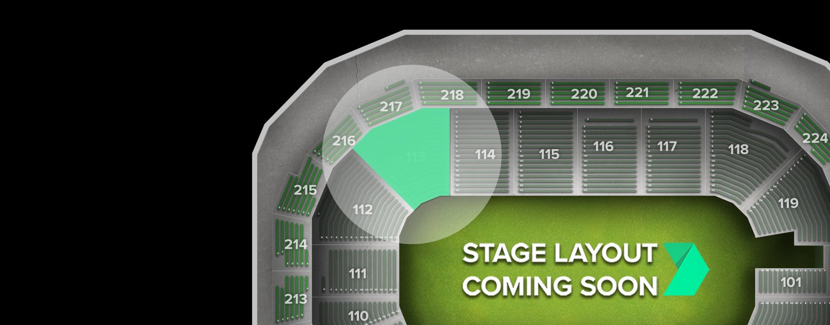 Seat view from Lower
