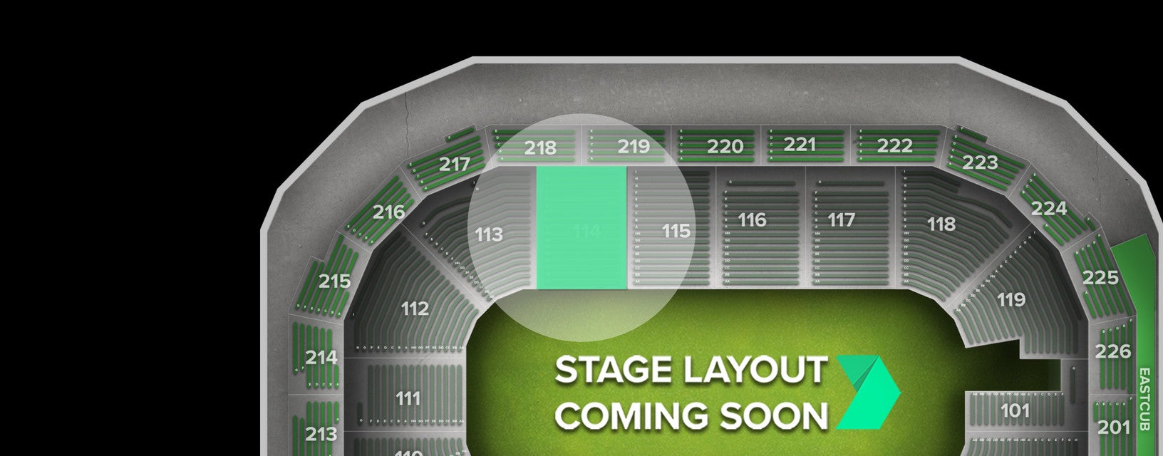 Seat view from Lower