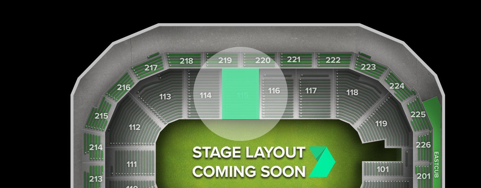 Seat view from Lower