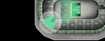 Seat view from Lower