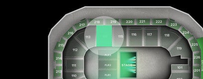 Seat view from Lower