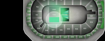 Seat view from Floor